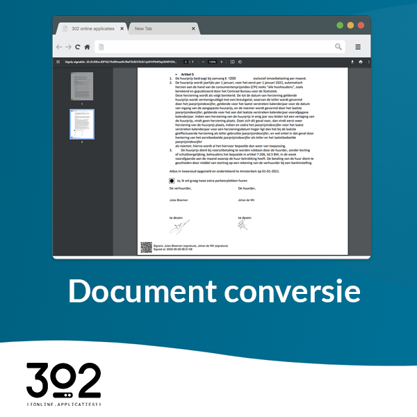 Document conversie